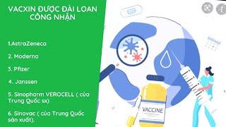 Vacxin được Đài Loan công nhận | AVB quốc tế