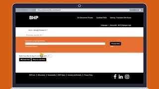 How to create job alerts on BHP’s careers site