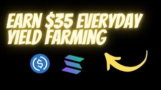 Earn $35 A Day Yield Farming Solana And USDC On Meteora