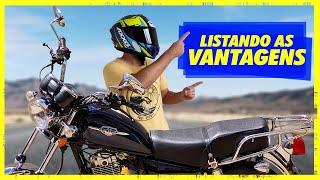 As VANTAGENS de viajar com uma moto pequena