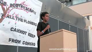 Yunis Mohamed at 2024 Denny IMS Poetry Slam