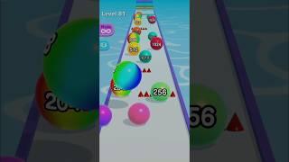 2024 Level 81 BALL RUN 2048. very cool and gnarly hyper casual games. #stmkgaming #shorts #gaming