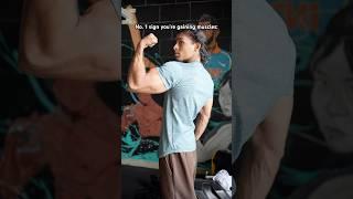 When you gain muscles #bodybuilding #fitness #shorts