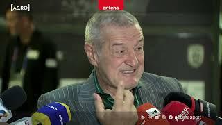 "Suntem coşmarul lui!" Gigi Becali, show la declaraţii în faţa stadionului din Salonic