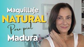 MAQUILLAJE NATURAL PASO A PASO PARA PIEL MADURA 