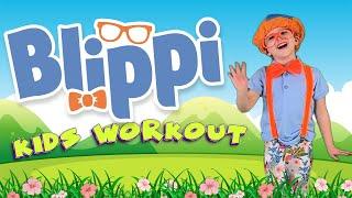 Blippi Adventure Kids Workout! Toddler Workout (Preschool PE Activities)