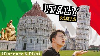 EP.15 Vlog เที่ยว กิน ที่อิตาลีครั้งแรก!!! l Part.2 Day 3-4 (Florence & Pisa)