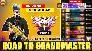 Road To Grandmaster Season-42Rank Pushing Region Top 1 in Duo