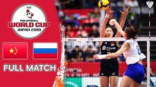 China  Russia - Full Match | Women’s Volleyball World Cup 2019