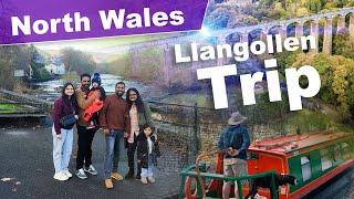 Llangollen Trip in north wales UK | බෝට්ටු ගෙවල් සහ ආරුක්කු 9 පාලම වගේම එකක් බලන්න යමු | SL TO UK