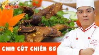 Cách làm món Chim Cút Chiên Bơ cực ngon cùng Chef Thái | How to make Roasted quail with butter