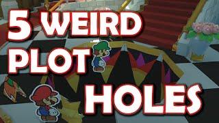 Paper Mario: The Origami King - 5 Weird/ Unexplained Plot Holes & Problems [Nintendo Switch]