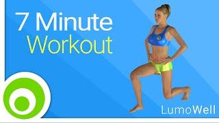 7 Minute Workout to lose weight fast, burn fat and tone your body