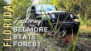 Belmore State Forest - Jeep Wrangler Rubicon Recon JK Off-road - Clay County, FL.