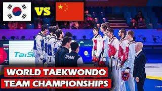 World Taekwondo Team Championships | [SEMI-FINAL] KOREA vs CHINA | WT Grand Slam 2017-2018 Season