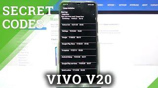 CODES VIVO V20 - Secret VIVO Menu / Hidden Mode / Testing Menu