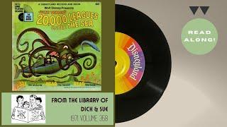 20,000 leagues Under The Sea (1971) | Disneyland Little Long-Playing Record 358 | Read-Along Record