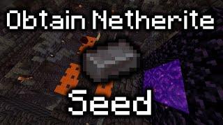 New Obtain Netherite SSG Seed (Former World Record) [8:433]