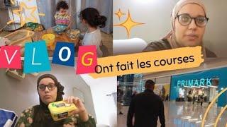 VLOG ROUTINE COURSES MAMAN FAMILLE NOMBREUSES 