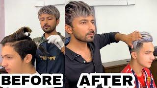 HAIR COLOR OF UMER BUTT BY QAISER BALOCH | TONY AND GUY | UMER BUTT ....