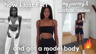 How I lost FAT and got a MODEL BODY - WORKOUT ROUTINE