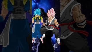 WHO'S STRONGEST God fusion Goku vs Af Goku Black SsJ20k  #RLANIME #capcut