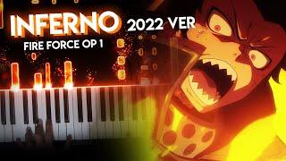 Inferno - Fire Force OP 1 | Mrs.GREEN APPLE (piano) [2022 ver]
