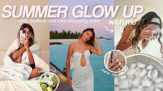 forcing a GLOW UP for summer 2024 | self care shopping, beauty secrets, healthy habits