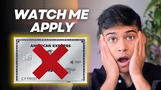 Watch Me Get DENIED | Amex Platinum Card