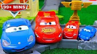 COMPILACION DE VIDEOS CON JUGUETES DE CARS -  RAYTO Y SALITA