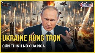 Nga trút cơn thịnh nộ, phóng tên lửa siêu đạn đạo xuyên lục địa đầu tiên vào Ukraine