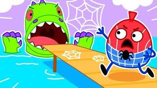 Superhero Pit | Spiderman vs Dino | Toddlers | Cartoons for Kids | Pit & Penny Stories New Episode