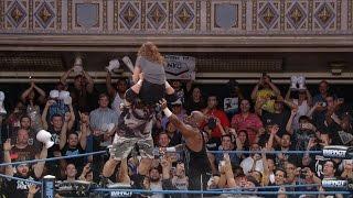 Bully Ray puts DIXIE CARTER THROUGH A TABLE! - Aug 7, 2014