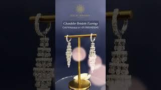 Chandelier Briolette Earrings #Briolettes #Diamonds #DiamondEarrings #DiamondJewellery