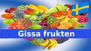 Gissa frukten! | Namn på Frukt | För Barn | Svenska