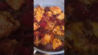 chukandar(beetroot) chicken recipe | by apki behen