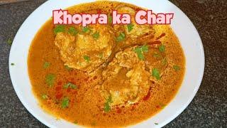 Khopra ka Char || Egg drop curry ||(Bangalore style)