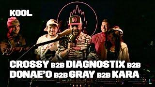 Crossy b2b Diagnostix b2b Donae'o b2b Kara b2b Gray | Kool FM