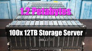 Over 1PB of Storage Dell EMC PowerEdge XE7100 Review