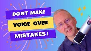 5 Common Voice Over Mistakes Beginners Make (And How to Fix Them!)