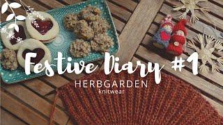 Finished Slipover - Festive Diary #1 | HERBGARDEN knitwear