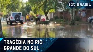 77% das cidades foram afetadas pelas chuvas no RS | SBT Brasil (06/05/24)