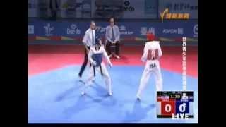 Korea v USA Knockout   Taekwondo News