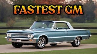 10 Fastest Classic GM Muscle Cars
