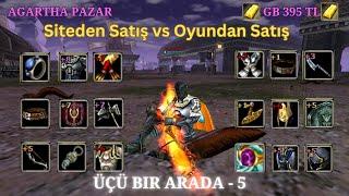 Oyundan Satmak vs Siteden Satmak | GB 395 TL | 3'ü 1 Arada - 5 #agartha