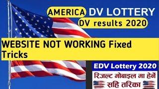 How to check view EDV result dv lottery 2020 nepal name list