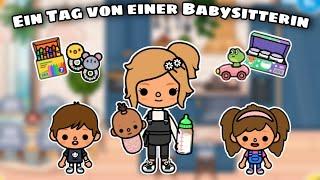 EIN TAG VON EINER BABYSITTERIN  | ROUTINE - GESCHICHTE | TOCA BOCA STORY DEUTSCH | TOCA AMIRA