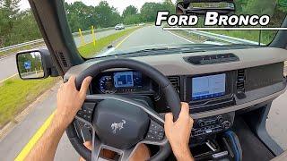 2021 Ford Bronco Wildtrak Sasquatch - Doors Off Driving Impressions! (POV Binaural Audio)