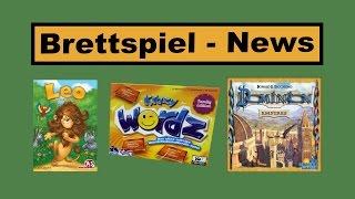 Leo, Krazy Wordz, Dominion Empire - Brettspiel News #55