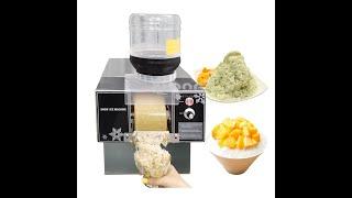 Commercial Snowflake Ice Maker, Korean Shaved Ice Machine#icecream #bingsu #shavedice #dessert